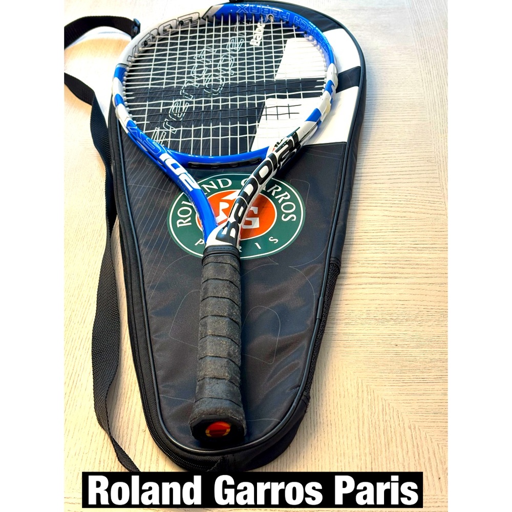 Roland Garros Paris, Tennis Racquet‎ with carrying case perfect condition